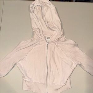 BDG Kids Light Pink Zip-Up Raincoat